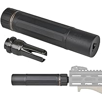 DDWAVE サイレンサー ブラック AIRSOFT97 本店通販部 / 5KU Dead Air SM-Kタイプ サプレッサー